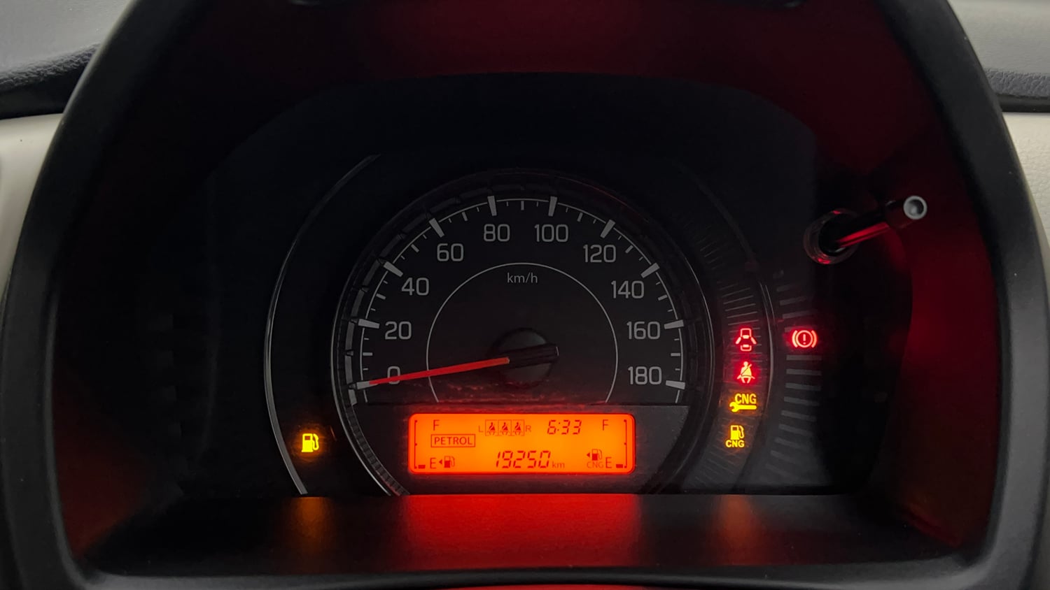 Used 2025 Maruti Suzuki Wagon R LXI 1.0 CNG Cng Manual interior CLUSTERMETER VIEW