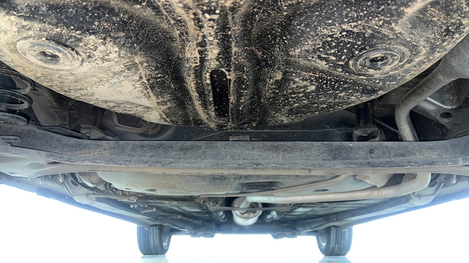 Used 2016 Maruti Suzuki Baleno Zeta 1.2 AT Petrol Automatic extra REAR UNDERBODY VIEW (TAKEN FROM REAR)