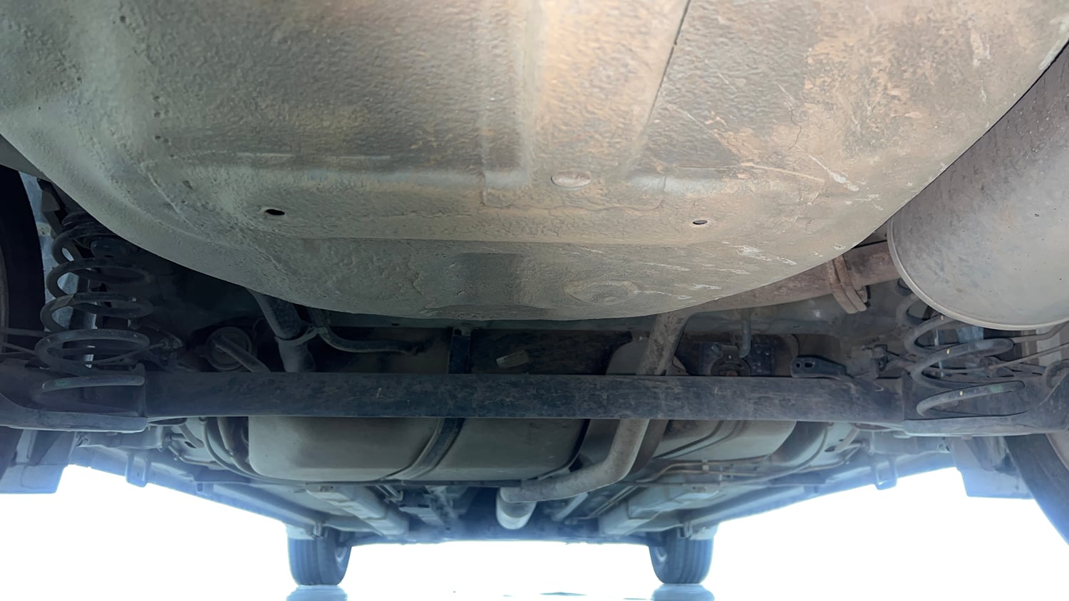 Used 2021 Maruti Suzuki Ciaz Zeta 1.5 Petrol Manual extra REAR UNDERBODY VIEW (TAKEN FROM REAR)