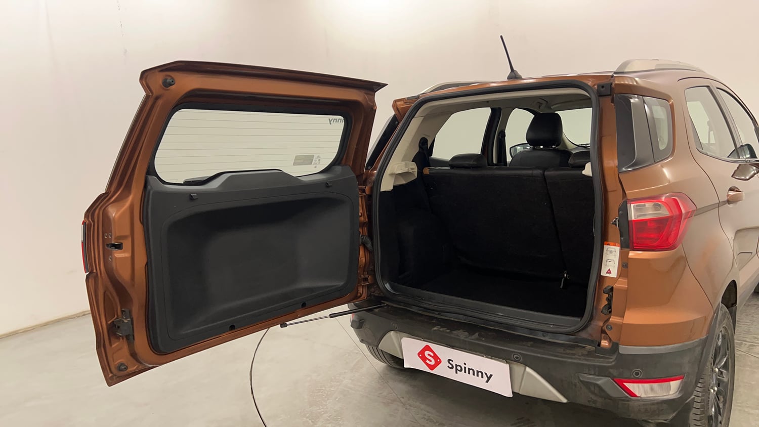 Used 2019 Ford EcoSport Titanium 1.5L TDCi Diesel Manual interior DICKY DOOR OPEN VIEW