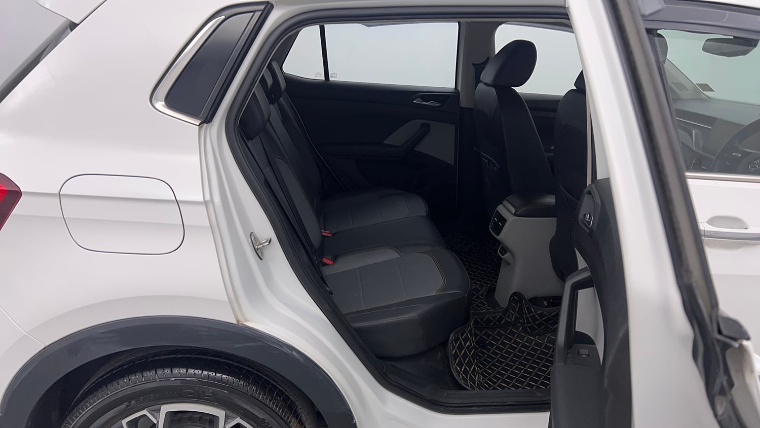 Used 2022 Skoda Kushaq Style 1.0L TSI AT Petrol Automatic interior RIGHT SIDE REAR DOOR CABIN VIEW