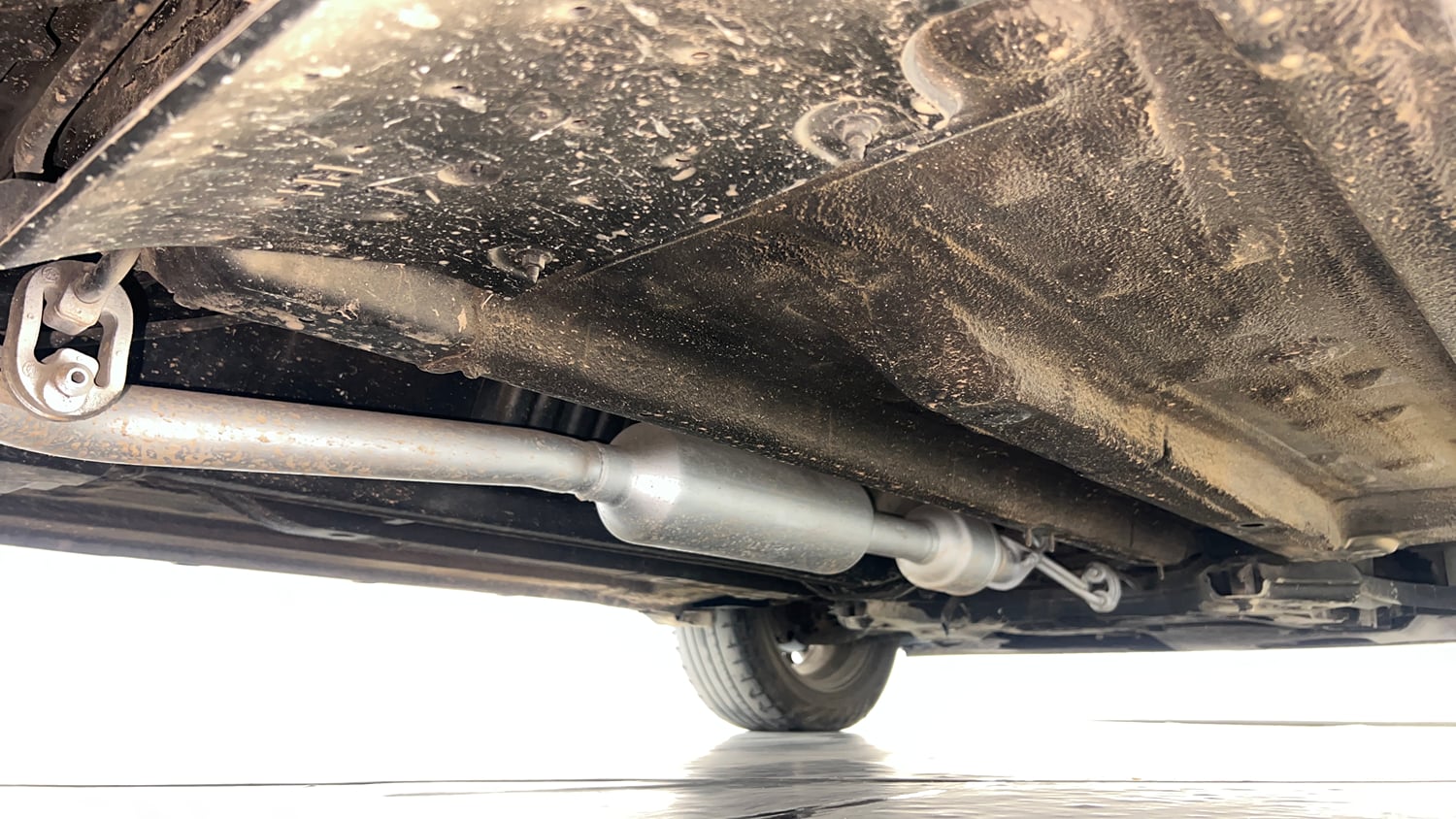 Used 2021 Kia Seltos GTX Plus 1.4 DCT Petrol Automatic extra REAR RIGHT UNDERBODY VIEW