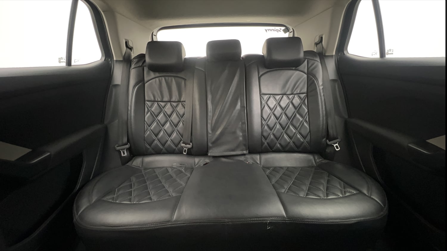 Used 2022 Volkswagen Taigun Highline 1.0 TSI AT Petrol Automatic interior REAR SEAT CONDITION VIEW