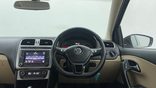 Used 2017 Volkswagen Ameo Highline Plus 1.5L AT (D)16 Alloy Diesel Automatic interior STEERING VIEW