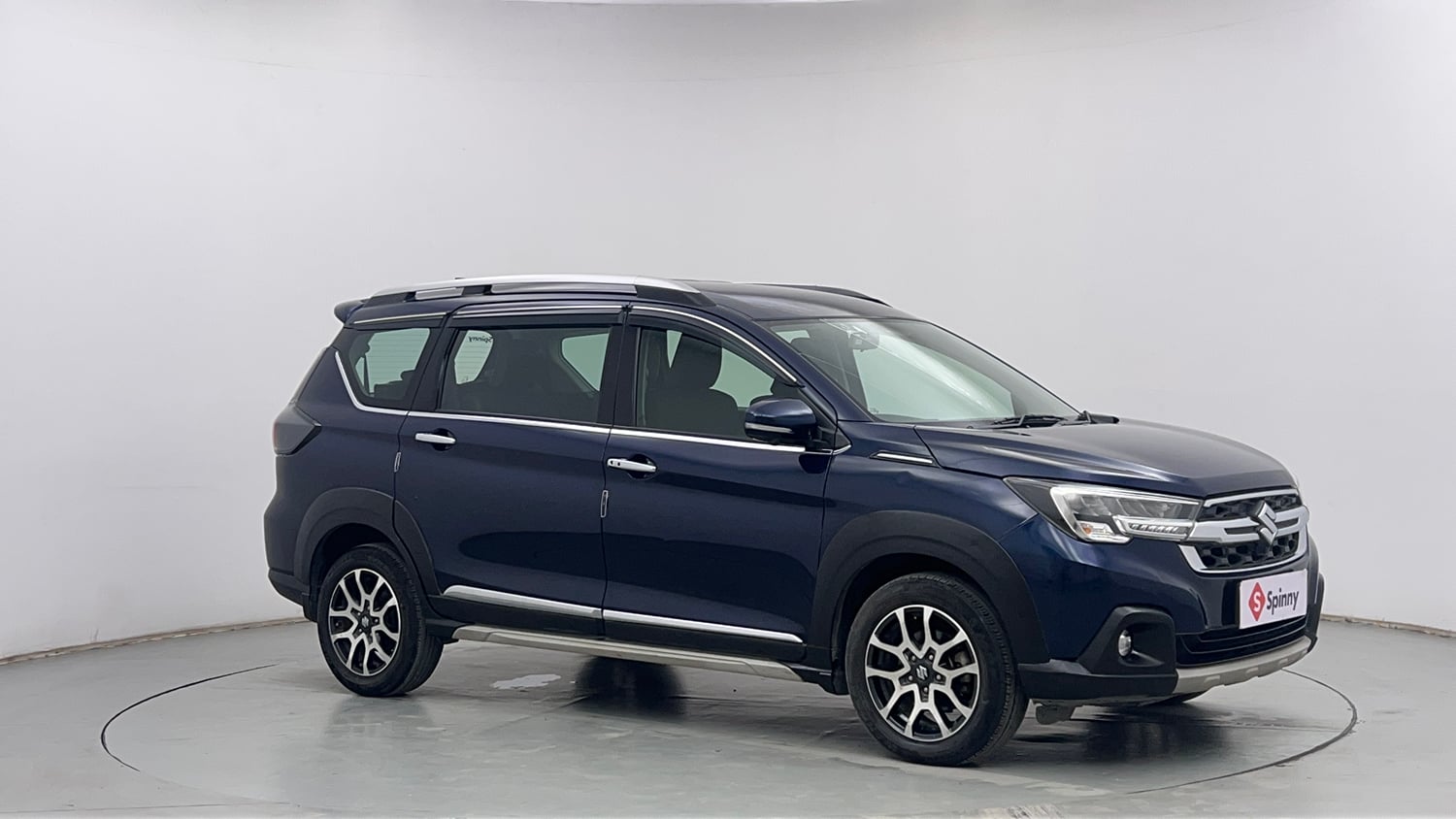 Used 2022 Maruti Suzuki XL6 Alpha Plus AT Petrol Petrol Automatic exterior RIGHT FRONT CORNER VIEW