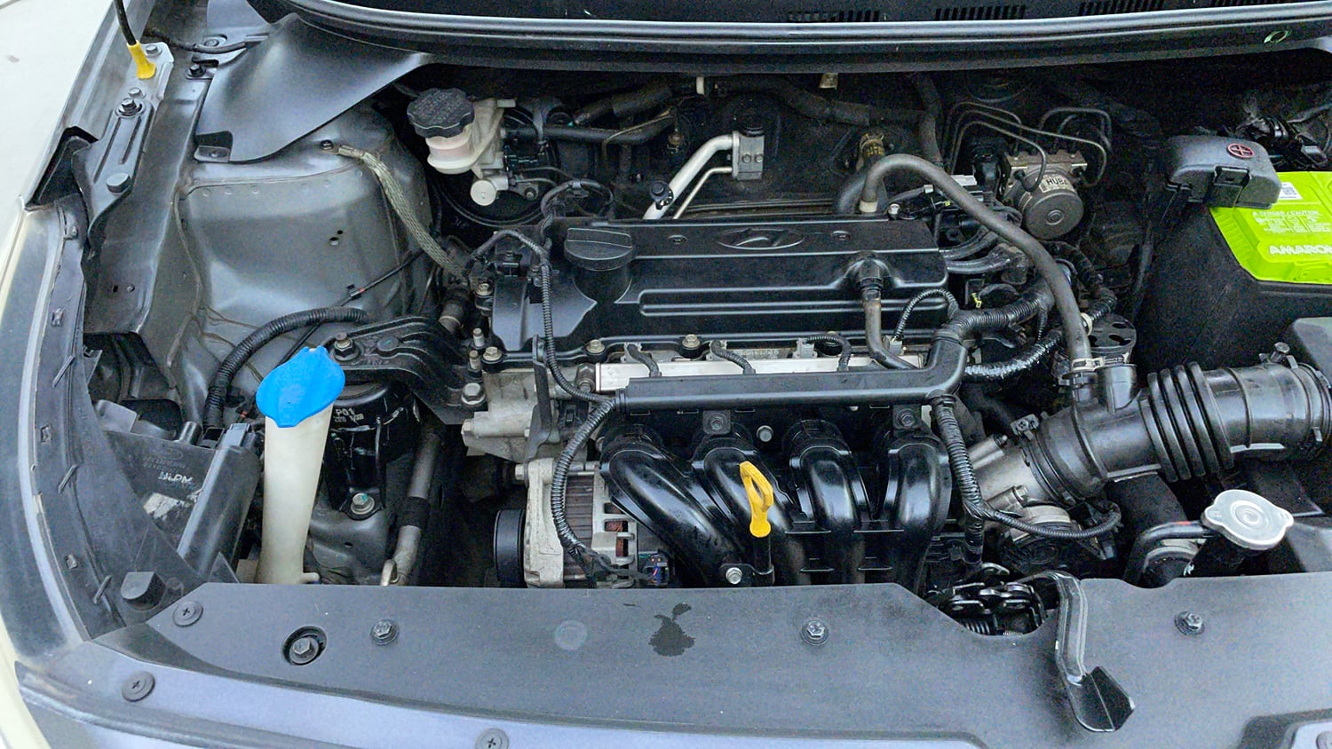 Used 2014 Hyundai Elite i20 Asta 1.2 Petrol Manual engine ENGINE RIGHT SIDE VIEW