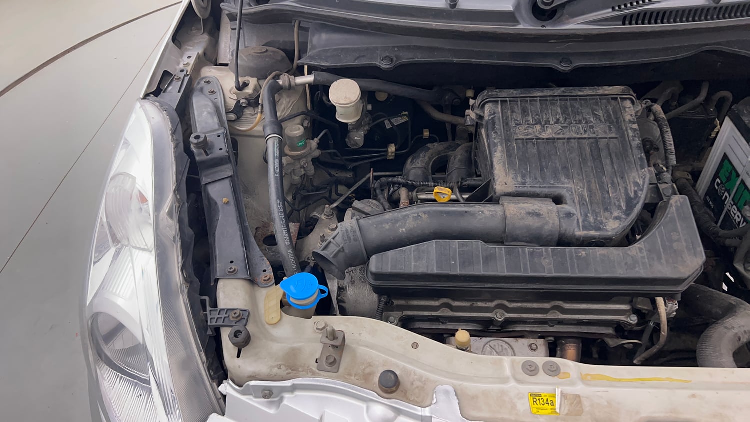 Used 2012 Maruti Suzuki Swift Dzire VXI Petrol Manual engine ENGINE RIGHT SIDE VIEW