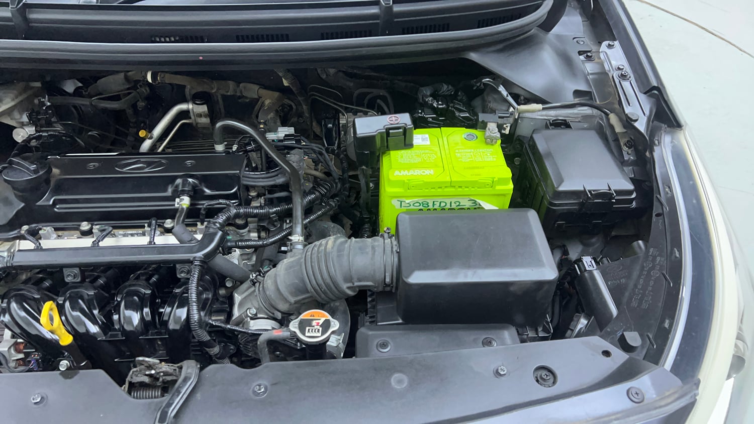 Used 2017 Hyundai Elite i20 Asta 1.2 Petrol Manual engine ENGINE LEFT SIDE VIEW