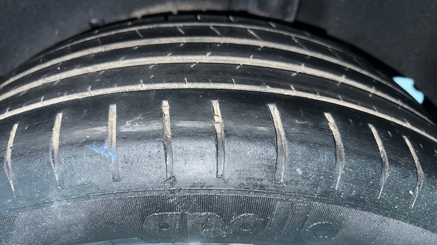 Used 2019 Maruti Suzuki Baleno Zeta Automatic Petrol Automatic tyres LEFT REAR TYRE TREAD VIEW