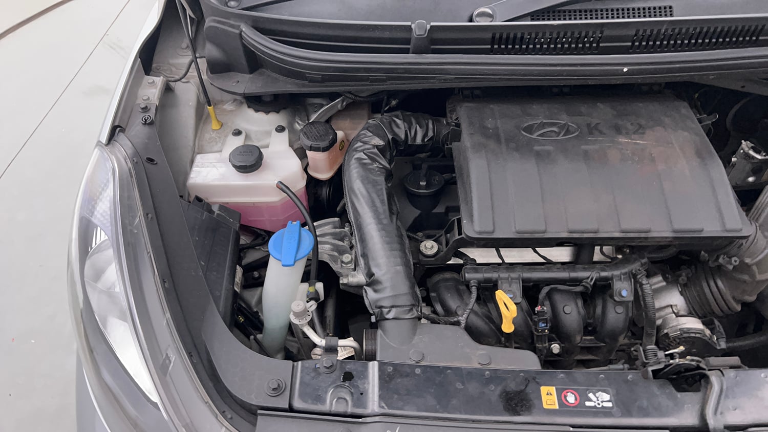 Used 2023 Hyundai Aura S 1.2 Petrol Petrol Manual engine ENGINE RIGHT SIDE VIEW