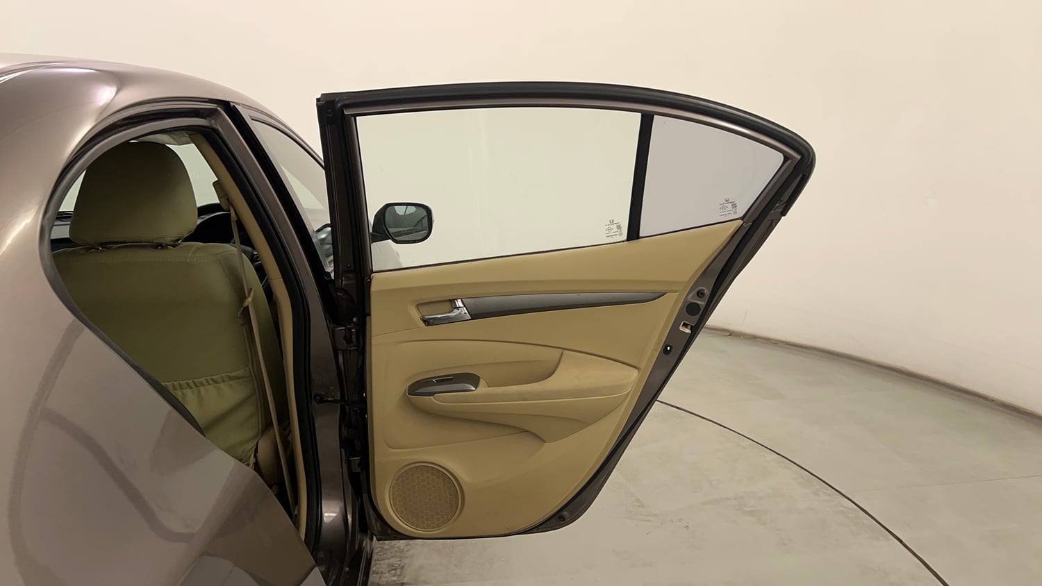 Used 2012 Honda City 1.5 V MT Petrol Manual interior RIGHT REAR DOOR OPEN VIEW