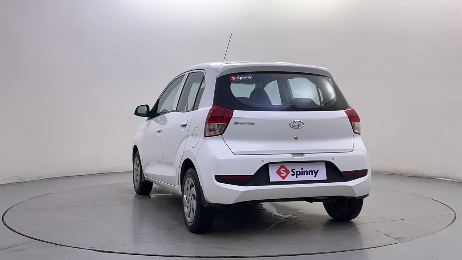 Used 2022 Hyundai Santro Sportz Petrol Manual exterior LEFT REAR CORNER VIEW