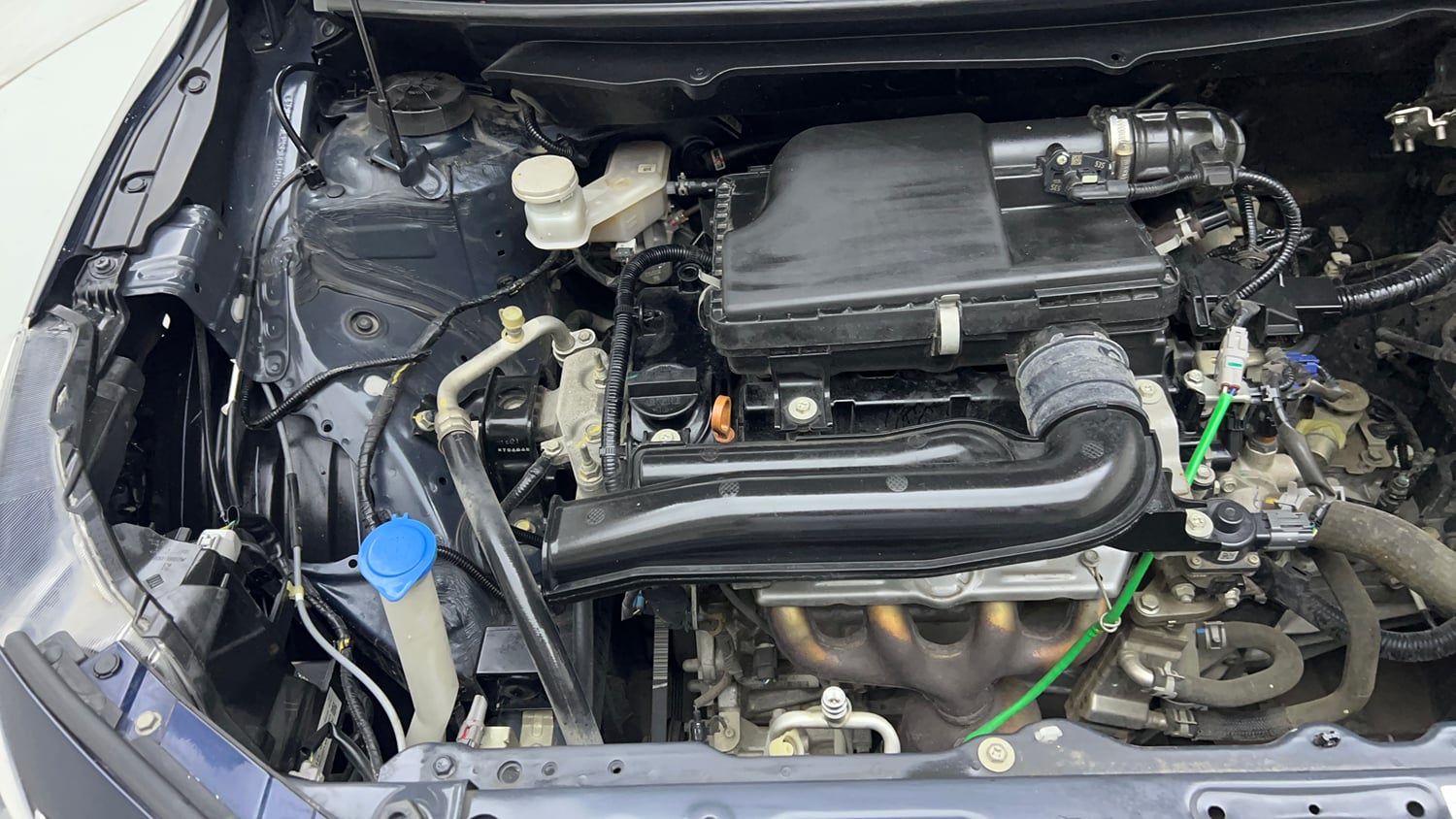 Used 2024 Maruti Suzuki Baleno Zeta MT Petrol Manual engine ENGINE RIGHT SIDE VIEW