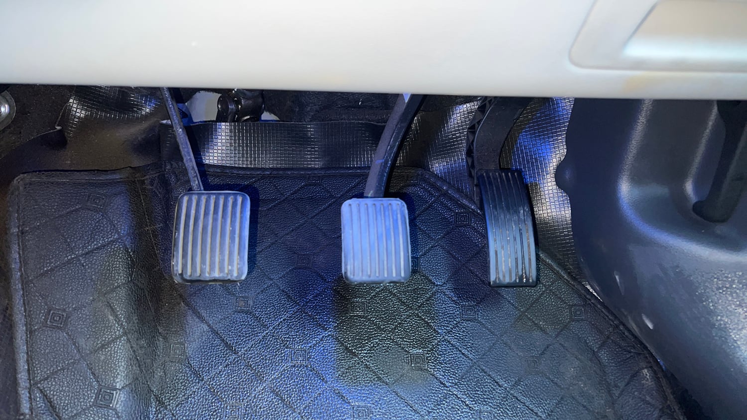 Used 2025 Hyundai Aura S 1.2 Petrol Petrol Manual interior PEDALS VIEW