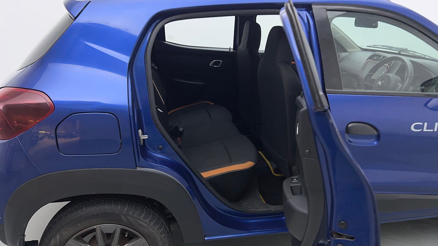 Used 2021 Renault Kwid CLIMBER 1.0 AMT Opt Petrol Automatic interior RIGHT SIDE REAR DOOR CABIN VIEW