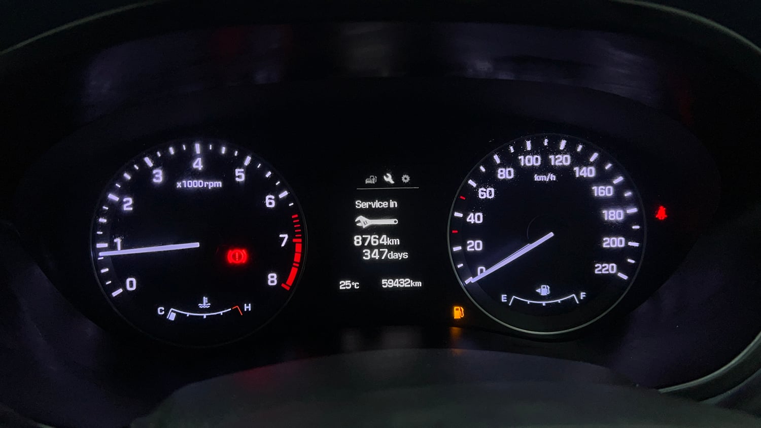 Used 2016 Hyundai i20 Active 1.2 SX Petrol Manual interior CLUSTERMETER VIEW