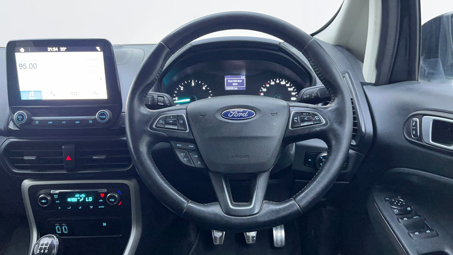 Used 2018 Ford EcoSport Titanium 1.5L TDCi Diesel Manual interior STEERING VIEW