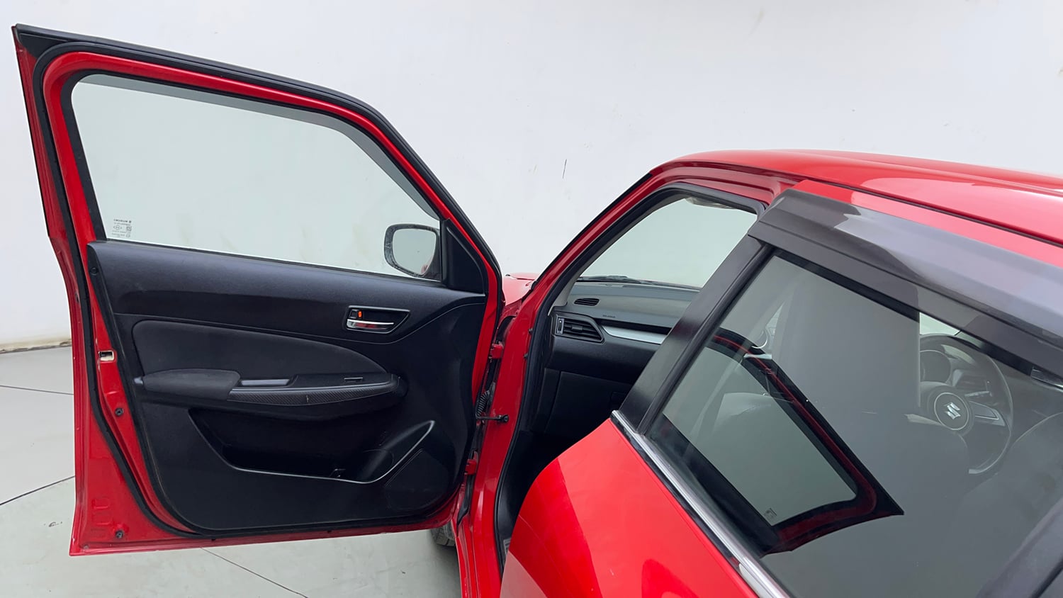 Used 2019 Maruti Suzuki Swift VXi Petrol Manual interior LEFT FRONT DOOR OPEN VIEW