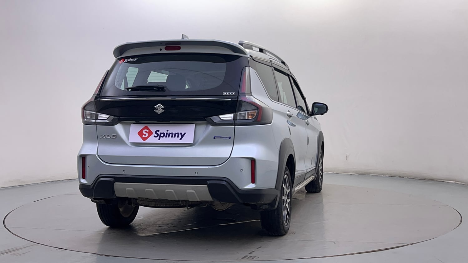 Used 2023 Maruti Suzuki XL6 Alpha MT Petrol Petrol Manual exterior RIGHT REAR CORNER VIEW