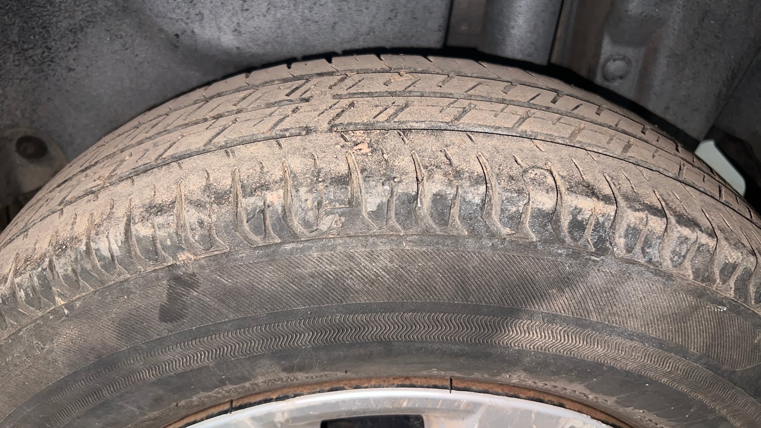 Used 2012 Maruti Suzuki Swift Dzire VXI Petrol Manual tyres LEFT REAR TYRE TREAD VIEW