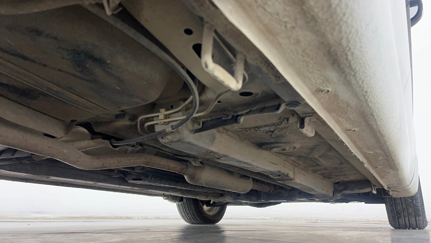Used 2022 Maruti Suzuki Ciaz Zeta 1.5 Petrol Manual extra REAR RIGHT UNDERBODY VIEW