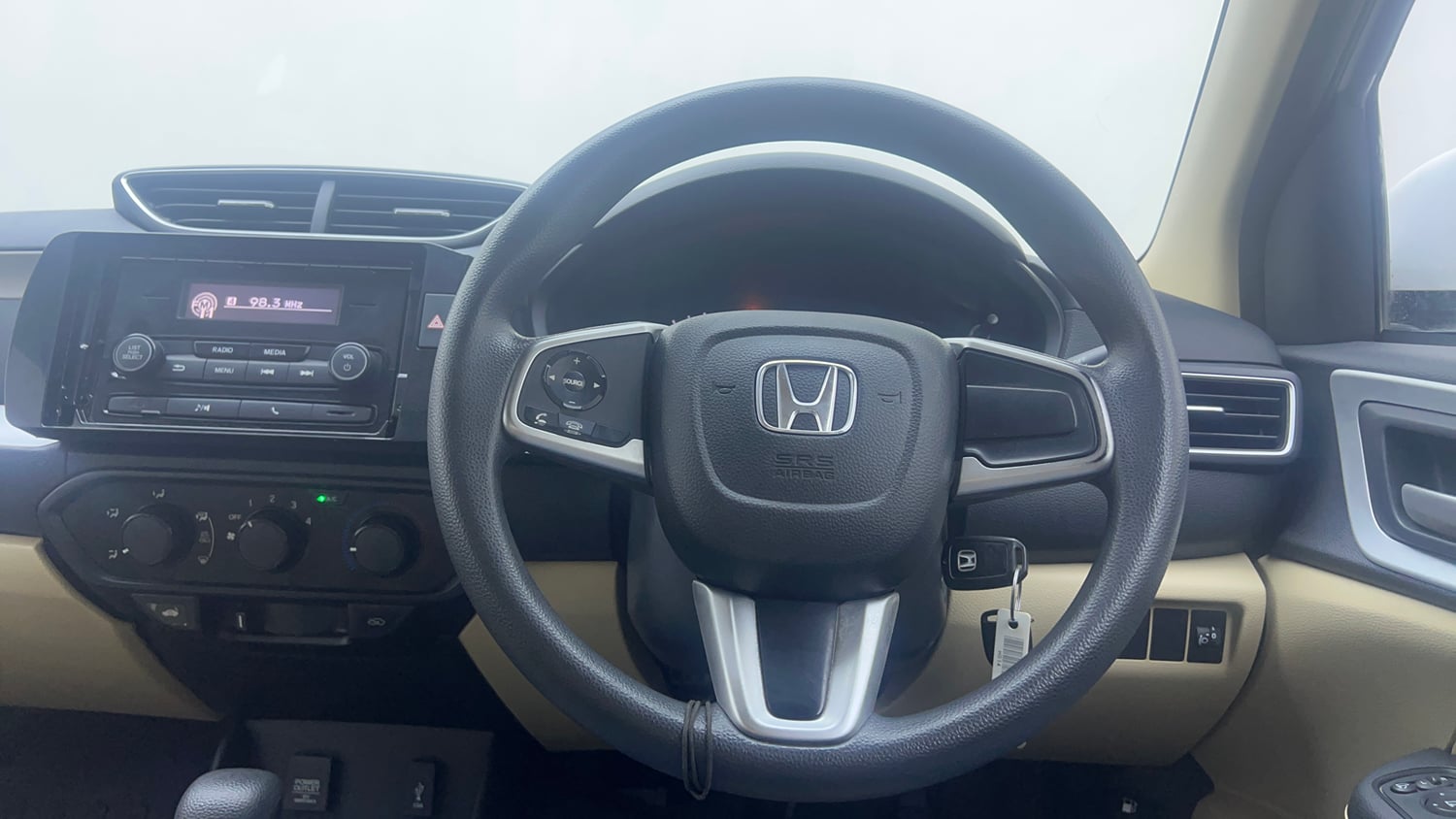 Used 2024 Honda Amaze S 1.2 Petrol CVT Petrol Automatic interior STEERING VIEW
