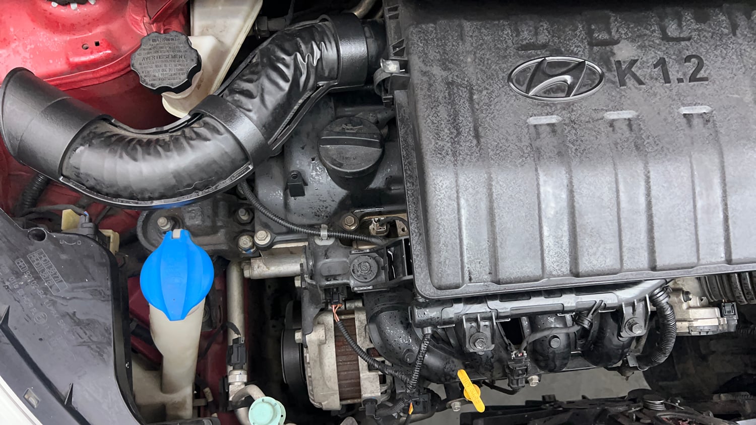 Used 2019 Hyundai Grand i10 Sportz 1.2 Kappa VTVT Petrol Manual engine ENGINE RIGHT SIDE VIEW