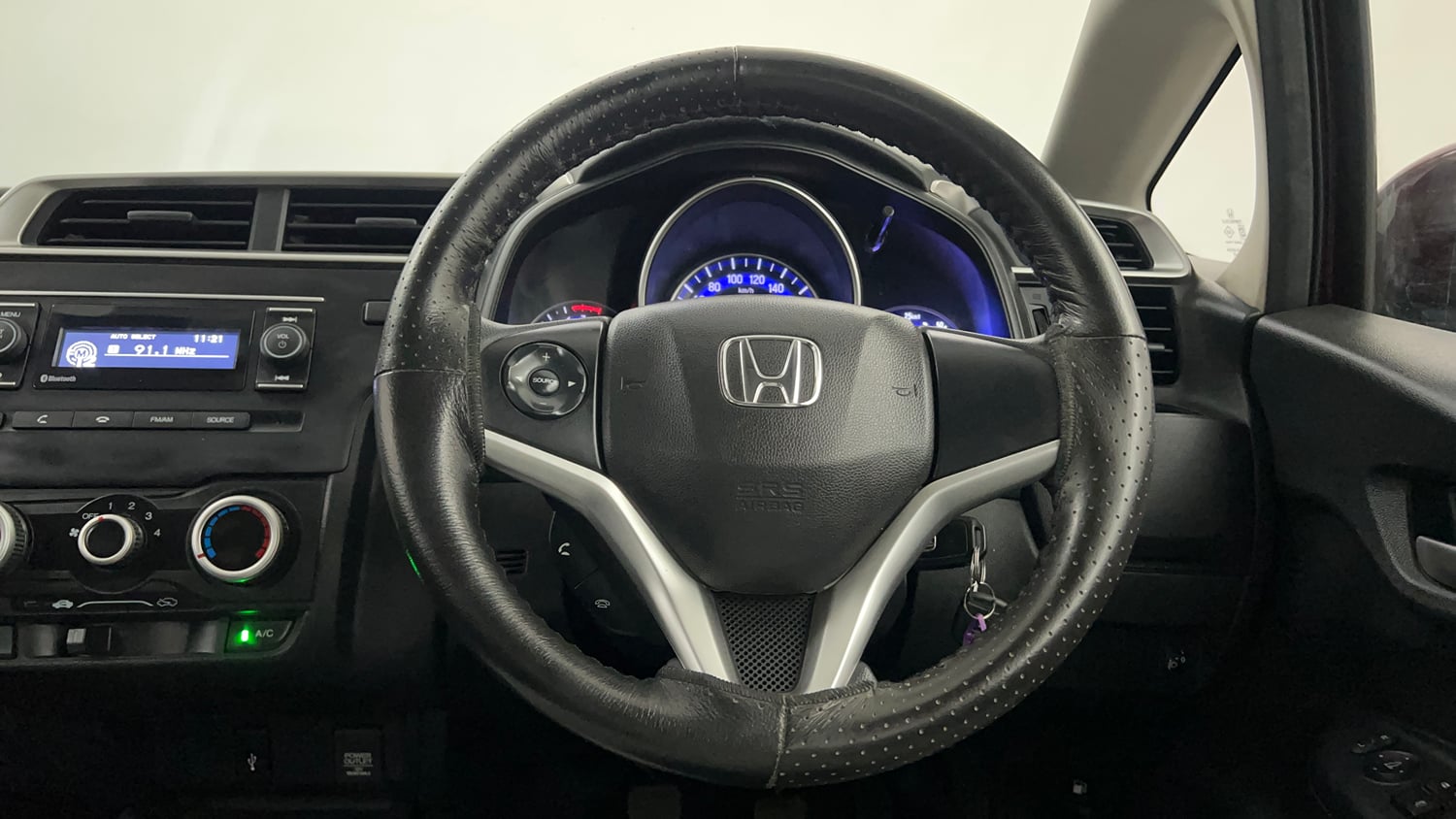 Used 2017 Honda WR-V S MT Petrol Petrol Manual interior STEERING VIEW