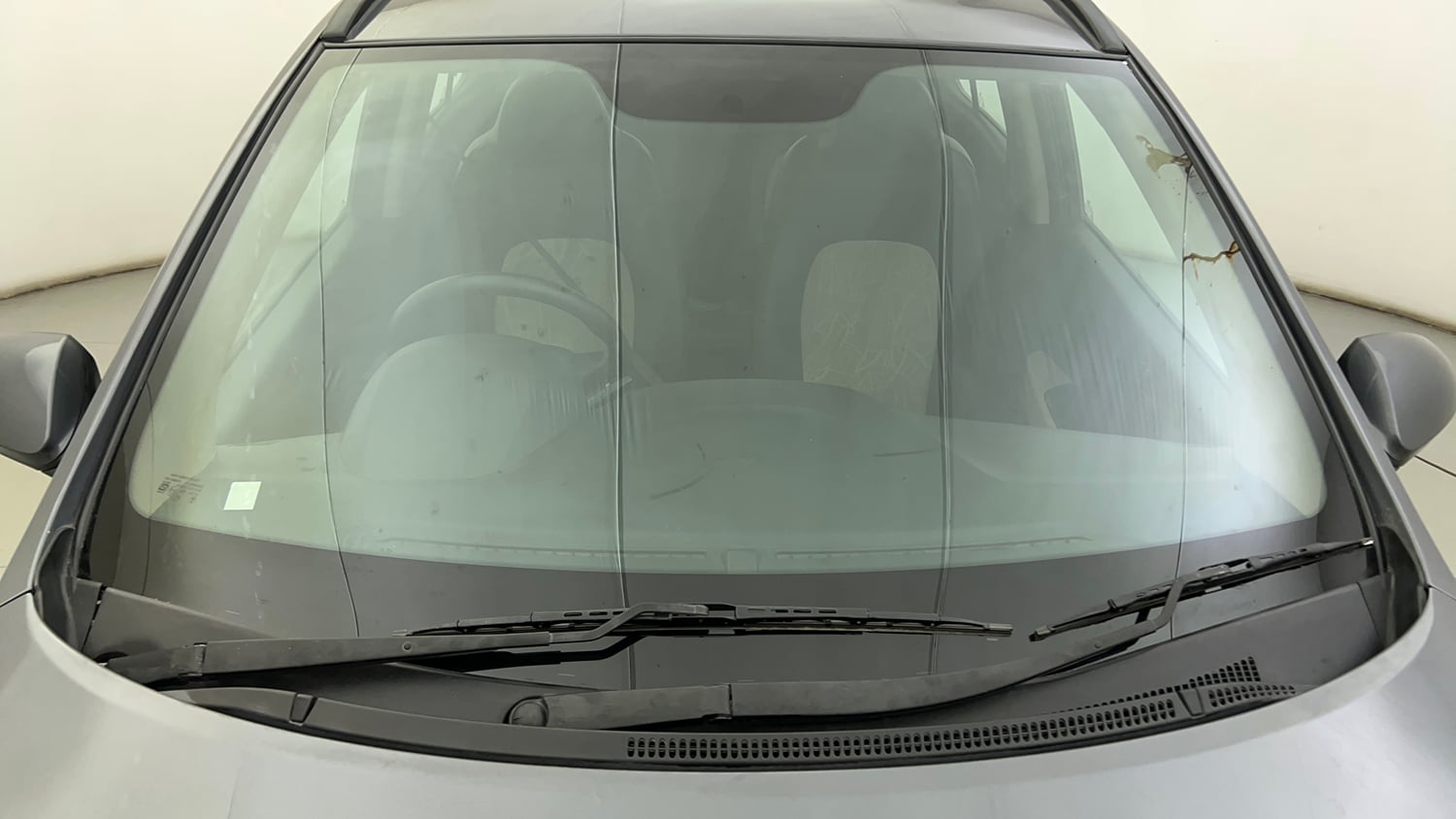 Used 2019 Hyundai Grand i10 Magna 1.2 Kappa VTVT Petrol Manual exterior FRONT WINDSHIELD VIEW
