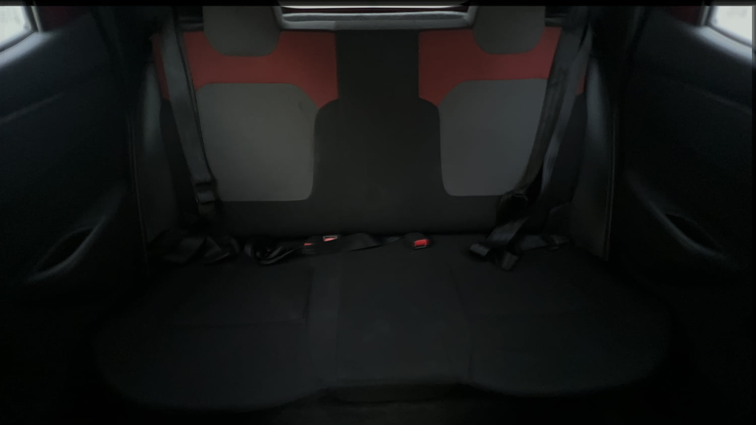 Used 2017 Renault Kwid 1.0 RXT AMT Petrol Automatic interior REAR SEAT CONDITION VIEW