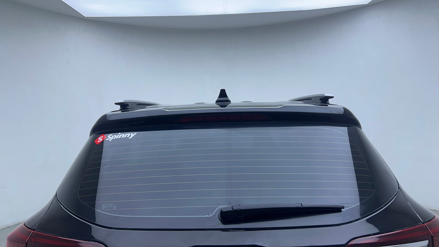 Used 2023 Kia Seltos HTX 1.5 Diesel AT Diesel Automatic exterior BACK WINDSHIELD VIEW