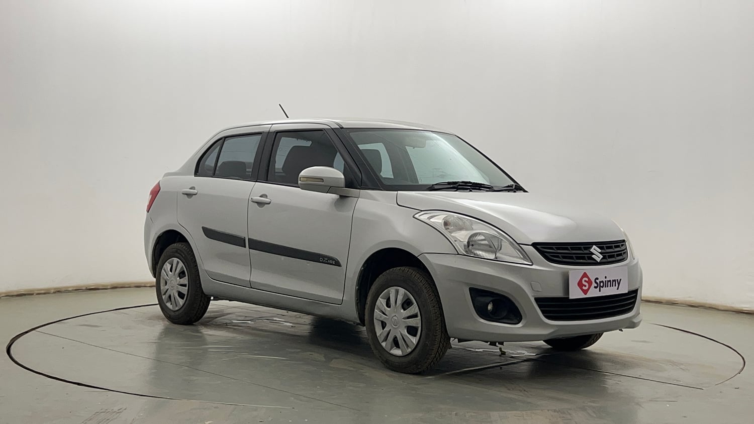 Used 2012 Maruti Suzuki Swift Dzire VXI Petrol Manual exterior RIGHT FRONT CORNER VIEW