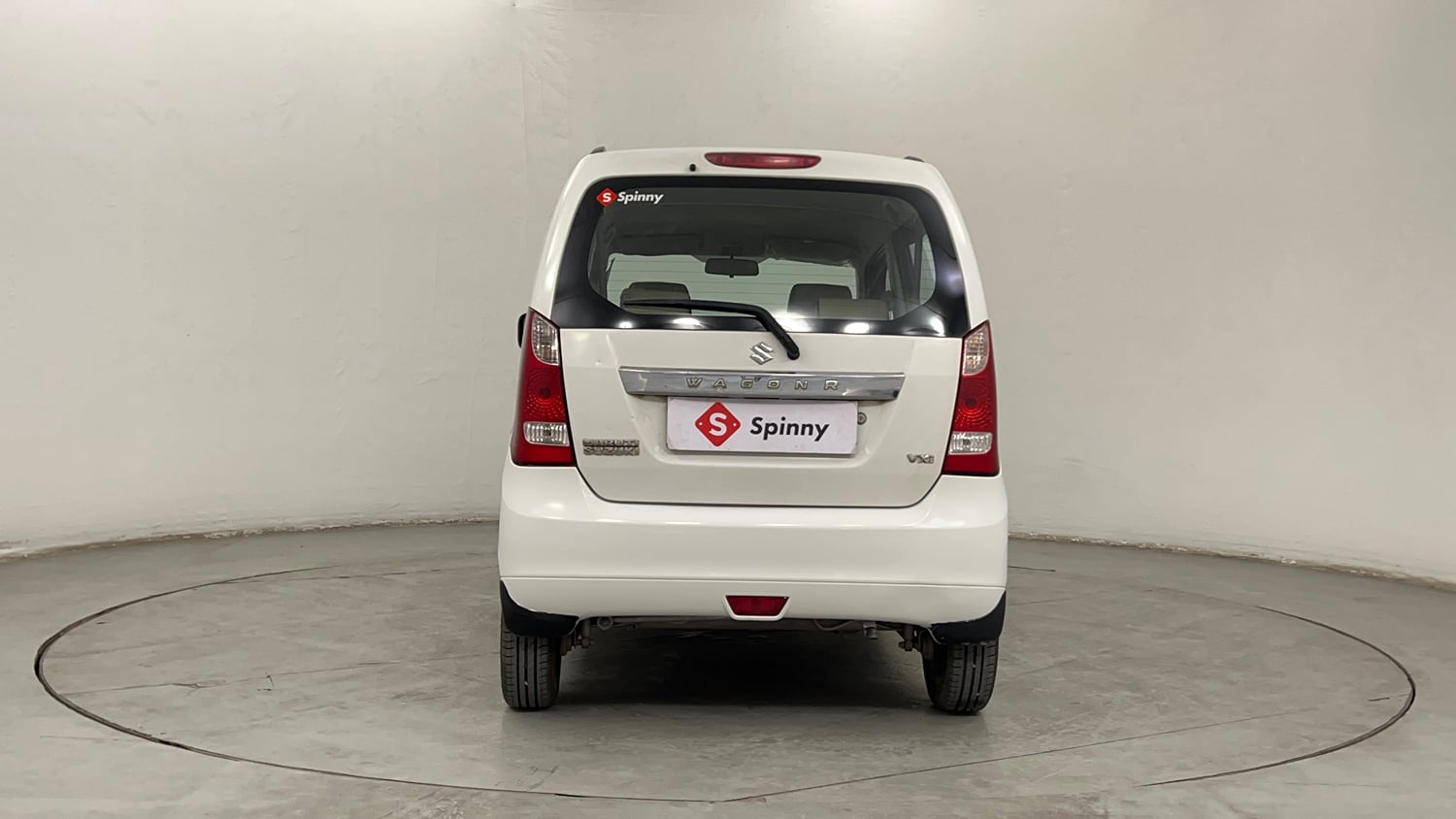 Used 2014 Maruti Suzuki Wagon R VXI Petrol Manual exterior BACK VIEW