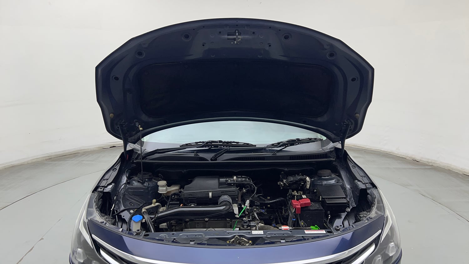 Used 2024 Maruti Suzuki Baleno Zeta MT Petrol Manual engine ENGINE & BONNET OPEN FRONT VIEW