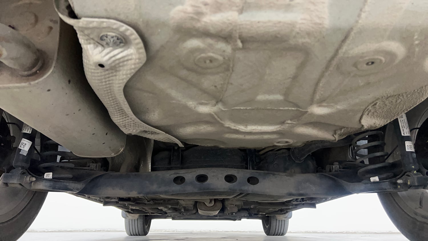 Used 2023 Skoda Slavia Style 1.5L TSI DSG Petrol Automatic extra REAR UNDERBODY VIEW (TAKEN FROM REAR)