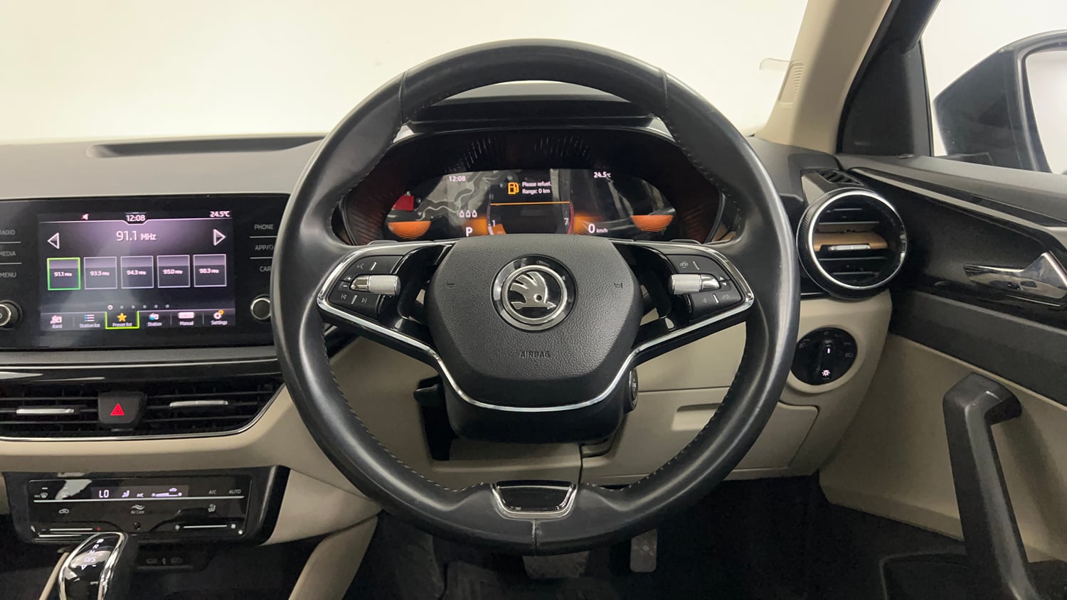 Used 2023 Skoda Slavia Style 1.5L TSI DSG Petrol Automatic interior STEERING VIEW
