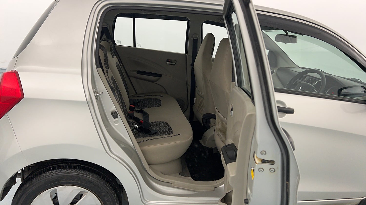Used 2014 Maruti Suzuki Celerio VXi AMT Petrol Automatic interior RIGHT SIDE REAR DOOR CABIN VIEW