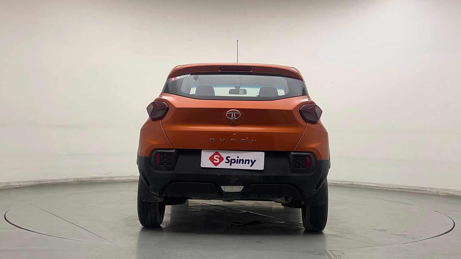 Used 2021 Tata Punch Adventure Rhythm Pack MT Petrol Manual exterior BACK VIEW
