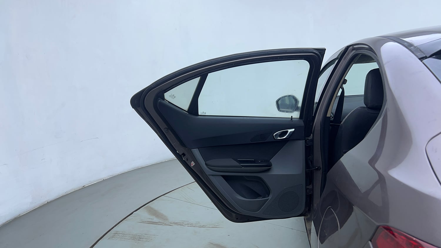 Used 2017 Tata Tigor Revotorq XZ Diesel Manual interior LEFT REAR DOOR OPEN VIEW