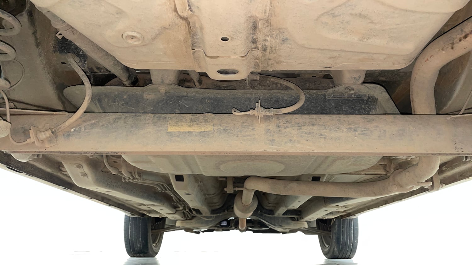 Used 2022 Tata Nexon XMA (S) Petrol Automatic extra REAR UNDERBODY VIEW (TAKEN FROM REAR)