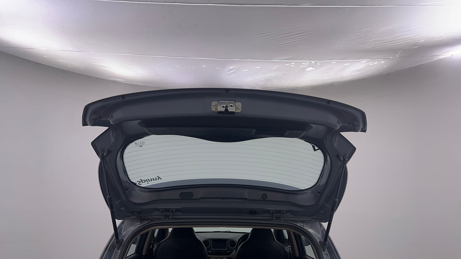 Used 2019 Hyundai Grand i10 Sportz 1.2 Kappa VTVT Petrol Manual interior DICKY DOOR OPEN VIEW