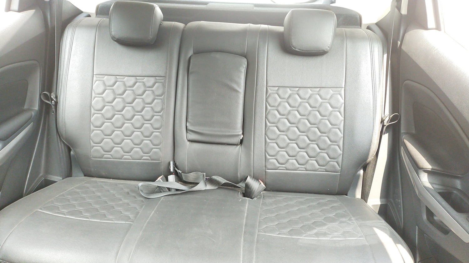 Used 2018 Ford EcoSport Titanium 1.5L Ti-VCT Petrol Manual interior REAR SEAT CONDITION VIEW