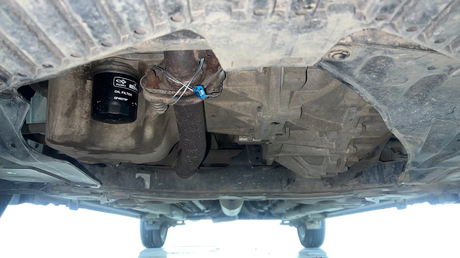 Used 2021 Maruti Suzuki Ciaz Zeta 1.5 Petrol Manual extra FRONT LEFT UNDERBODY VIEW