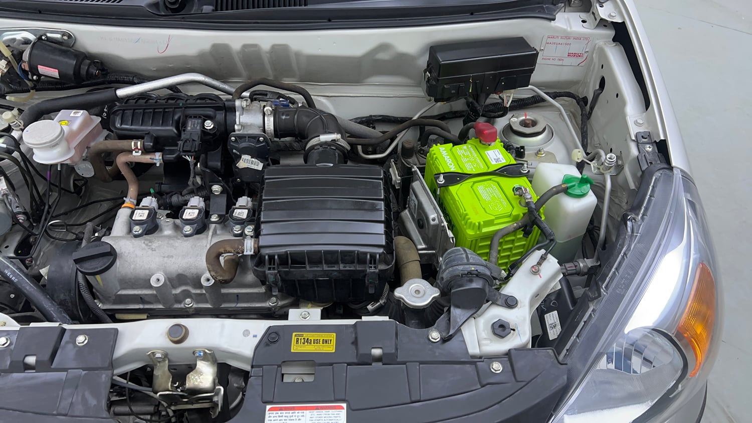 Used 2022 Maruti Suzuki Alto 800 VXi Petrol Manual engine ENGINE LEFT SIDE VIEW