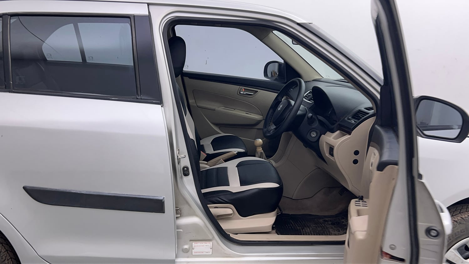 Used 2012 Maruti Suzuki Swift Dzire VXI Petrol Manual interior RIGHT SIDE FRONT DOOR CABIN VIEW