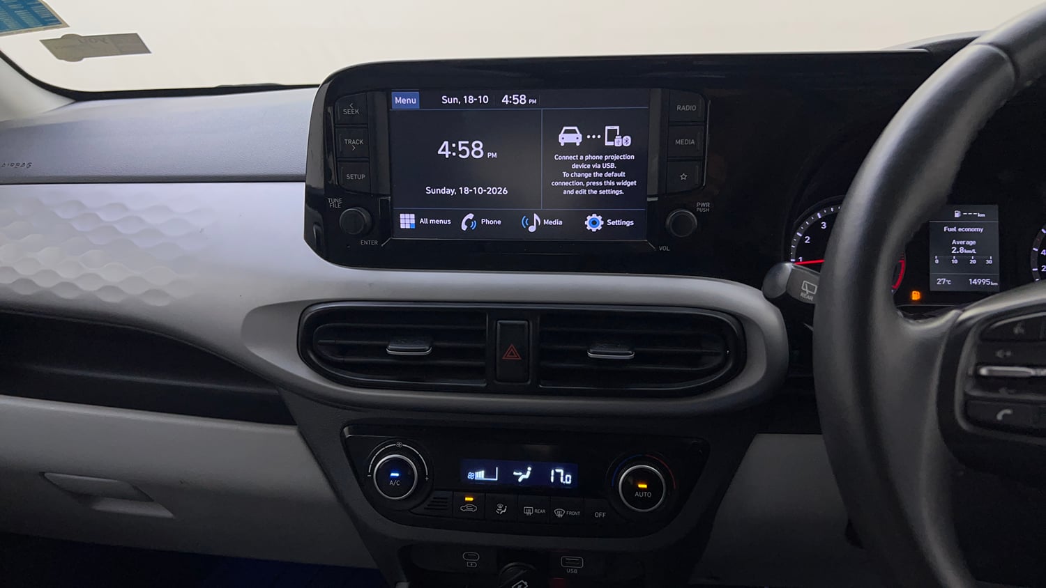 Used 2024 Hyundai Grand i10 Nios Asta 1.2 Kappa Petrol Manual top_features Integrated (in-dash) music system