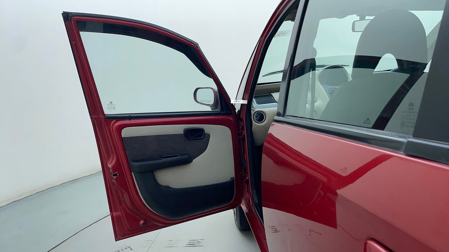 Used 2017 Tata Nano Twist XTA Petrol Automatic interior LEFT FRONT DOOR OPEN VIEW