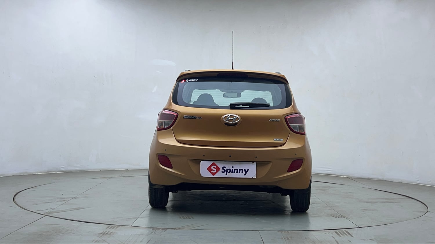 Used 2016 Hyundai Grand i10 Asta 1.2 Kappa VTVT Petrol Manual exterior BACK VIEW