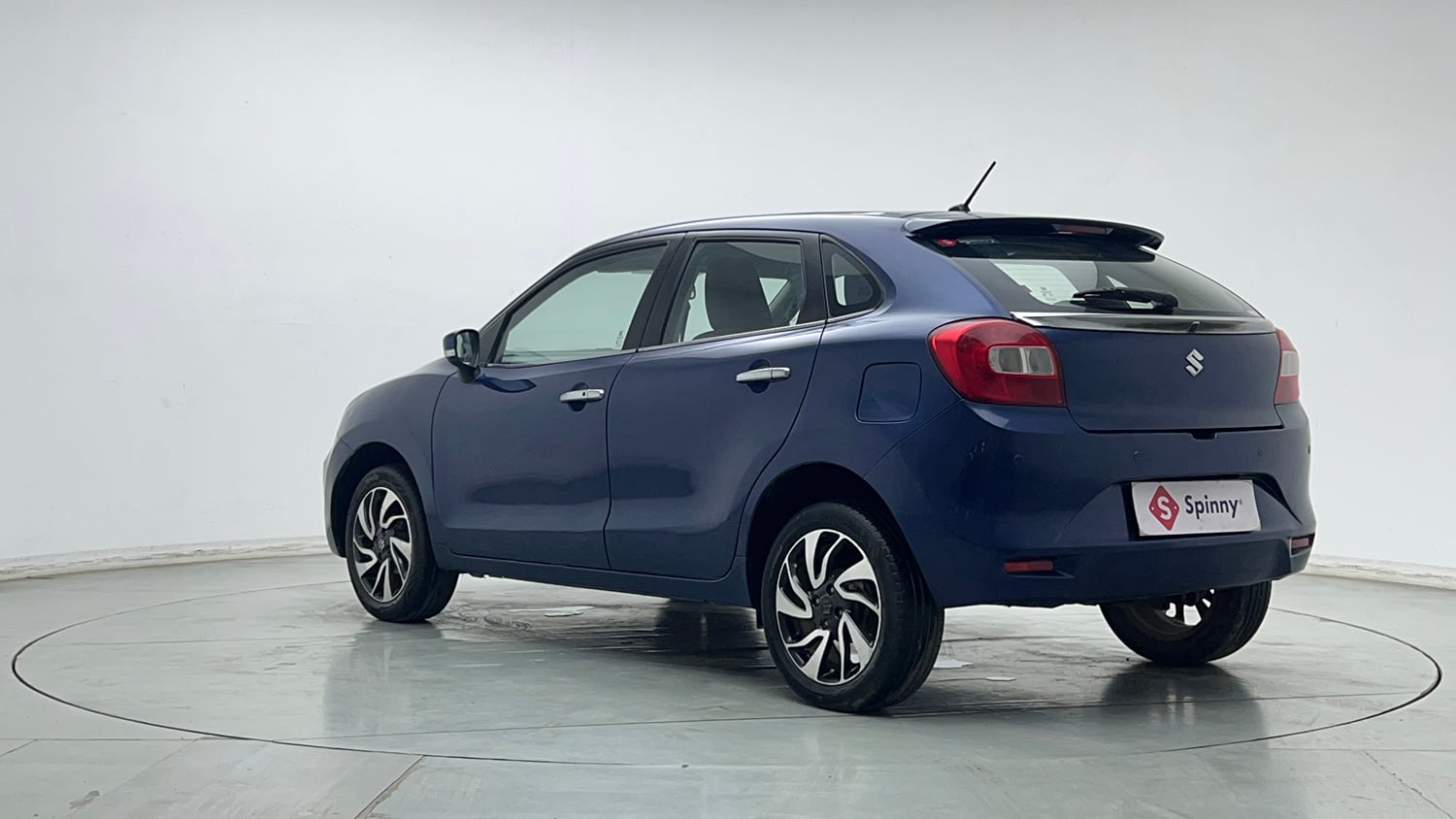 Used 2019 Maruti Suzuki Baleno Zeta 1.2 Petrol Manual exterior LEFT REAR CORNER VIEW