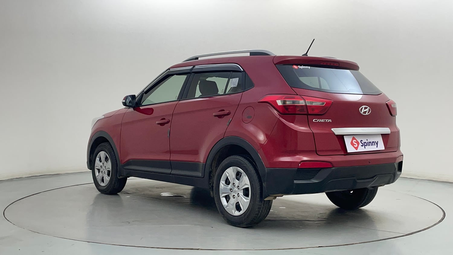 Used 2017 Hyundai Creta E Plus 1.6 Petrol Petrol Manual exterior LEFT REAR CORNER VIEW